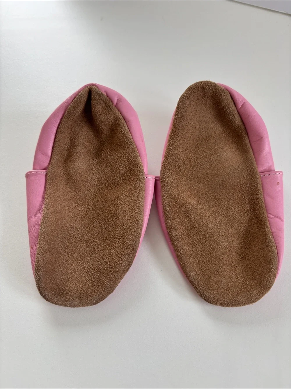 Robeez Pink Mouse Crown Soft Baby Walker Shoes